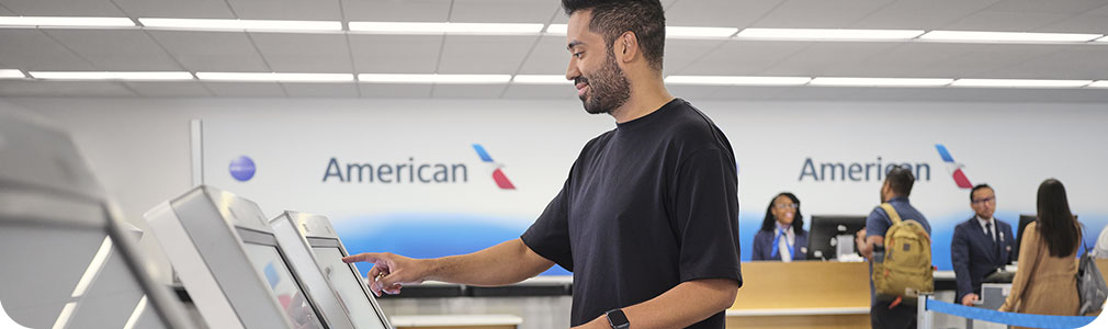Self-service check-in